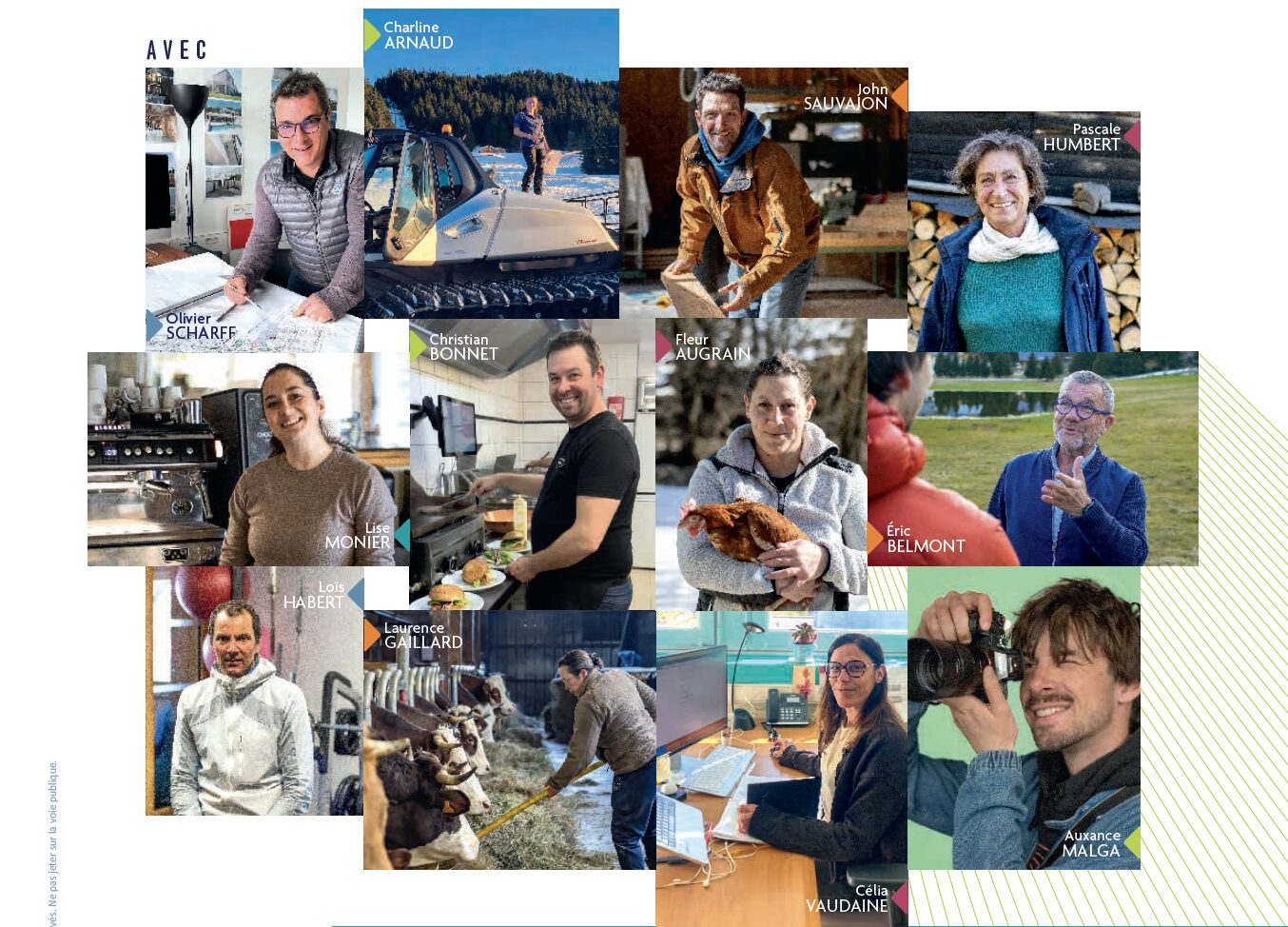 Corrençon Vivant 2026 équipe